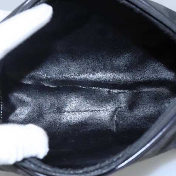 GUCCI Pouch Suede Gray Auth BA1009 - Picture 4 of 16